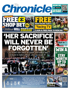 Cover of The Chronicle (South Tyneside and Durham)