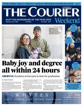 Cover of The Courier & Advertiser (Fife Edition)