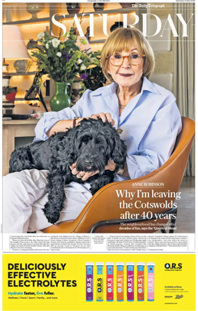 Cover of The Daily Telegraph – Saturday Supplement