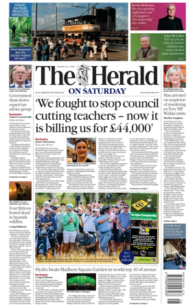 Cover of The Herald (Scotland)