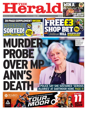 Cover of The Plymouth Herald