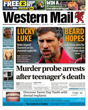 Cover of Western Mail