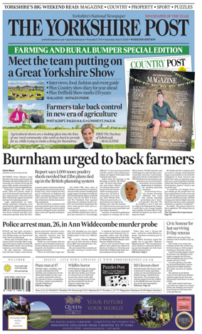 Cover of Yorkshire Post