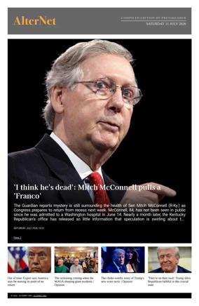 Cover of AlterNet