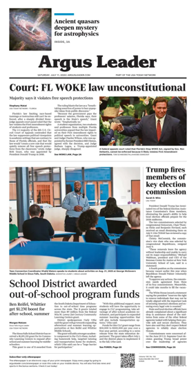 Cover of Argus Leader