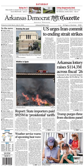 Cover of Arkansas Democrat-Gazette
