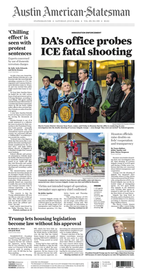 Cover of Austin American-Statesman