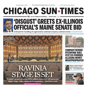 Cover of Chicago Sun-Times