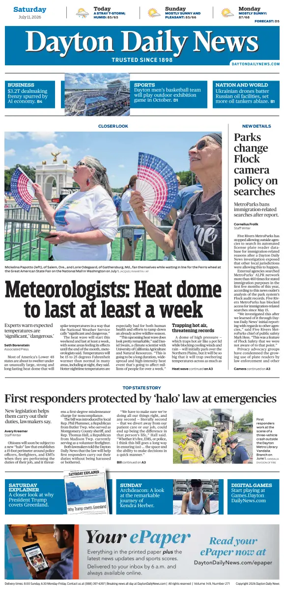 Cover of Dayton Daily News