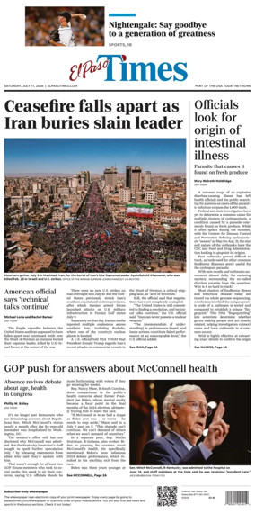 Cover of El Paso Times