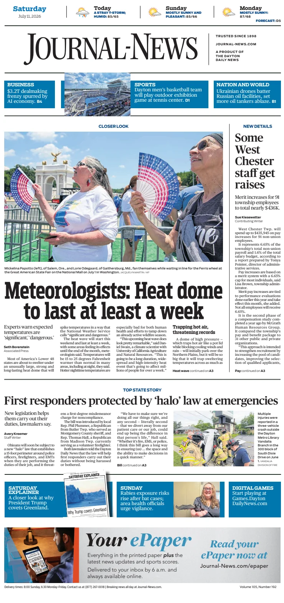 Cover of Hamilton Journal News