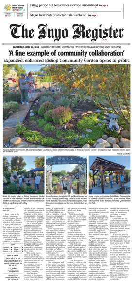 Cover of Inyo Register