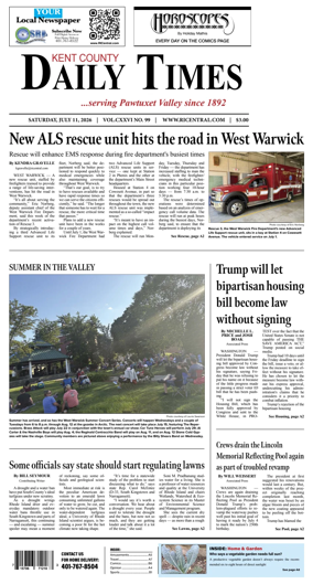 Cover of Kent County Daily Times