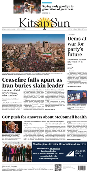 Cover of Kitsap Sun
