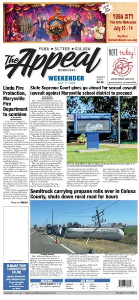 Cover of Marysville Appeal-Democrat