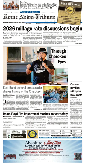 Cover of Rome News-Tribune