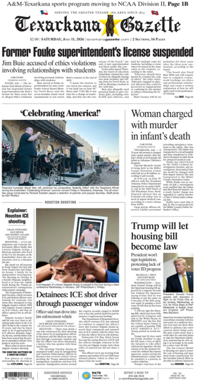 Cover of Texarkana Gazette