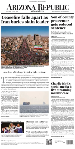 Cover of The Arizona Republic