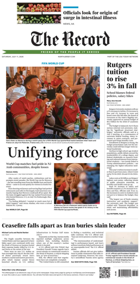 Cover of The Bergen Record