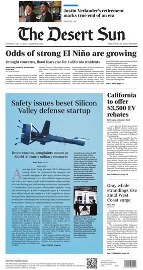 Cover of The Desert Sun