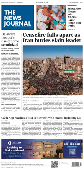 Cover of The News Journal