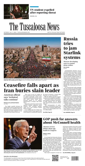 Cover of The Tuscaloosa News