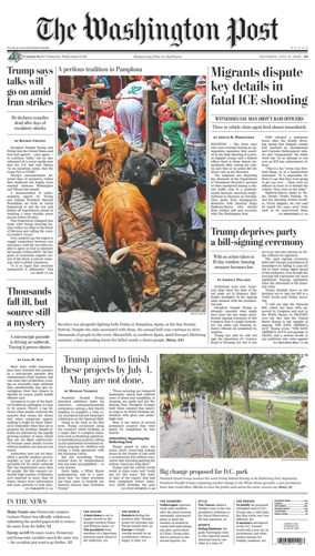 Cover of The Washington Post