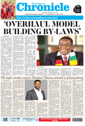 Cover of Chronicle (Zimbabwe)