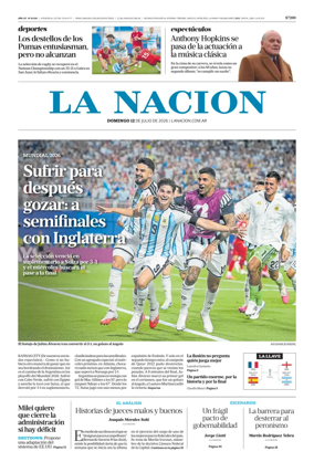 Cover of La Nacion