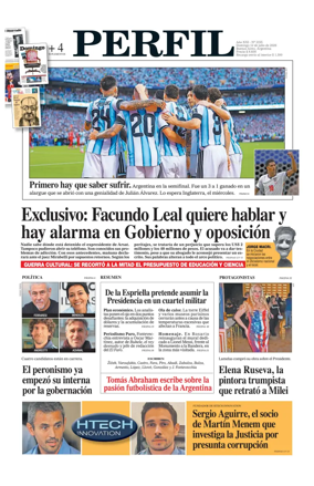 Cover of Perfil (Domingo)