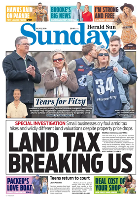 Cover of Herald Sun
