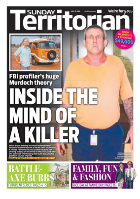 Cover of Sunday Territorian
