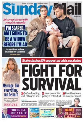 Cover of The Courier-Mail