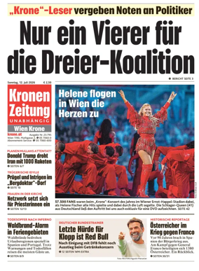 Cover of Kronen Zeitung