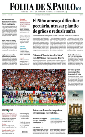 Cover of Folha de S.Paulo