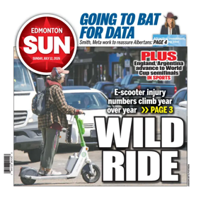 Cover of Edmonton Sun