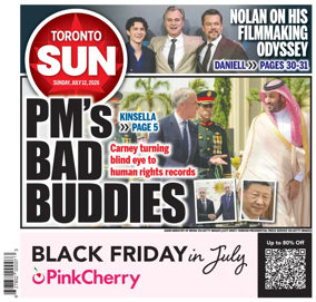 Cover of Toronto Sun