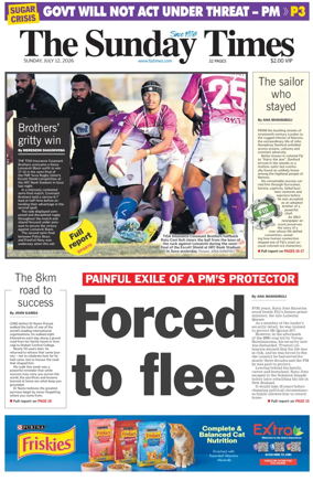 Cover of The Fiji Times