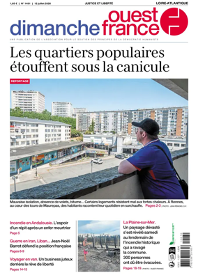Cover of Dimanche Ouest France (Loire-Atlantique)