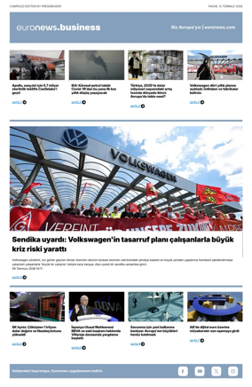 Cover of Euronews Business (Turkish) Compiled Editions