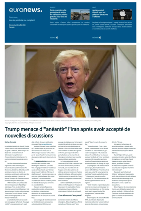 Cover of EuroNews (French Edition)
