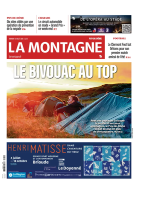 Cover of La Montagne (Riom)
