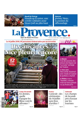 Cover of La Provence Alpes-de-Haute-Provence