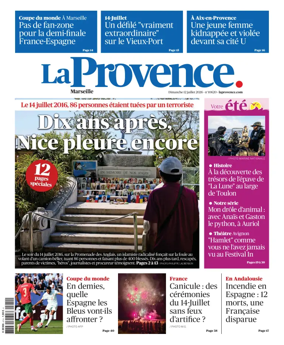Cover of La Provence Marseille