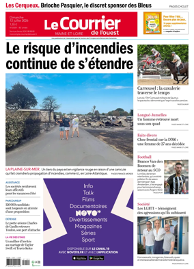 Cover of Le Courrier de l’Ouest (Saumur)
