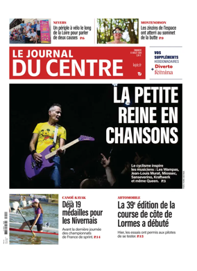 Cover of Le Journal du Centre