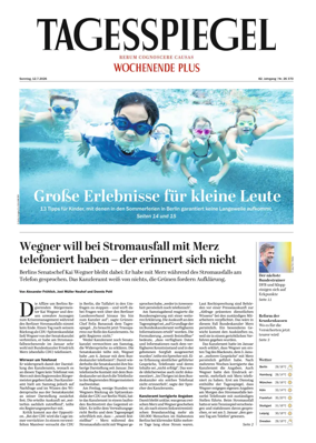 Cover of Der Tagesspiegel