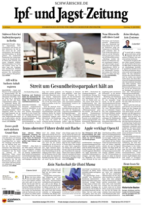 Cover of Ipf- und Jagst-Zeitung