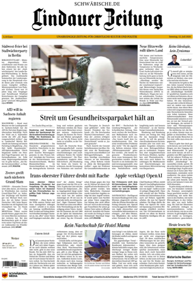 Cover of Lindauer Zeitung