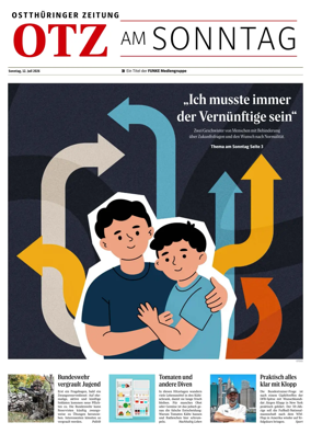 Cover of Ostthuringer Zeitung (OTZ am Sonntag)